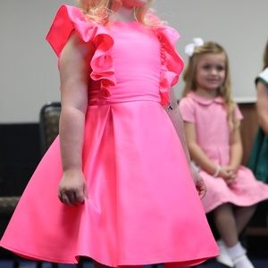 Pink interview dress